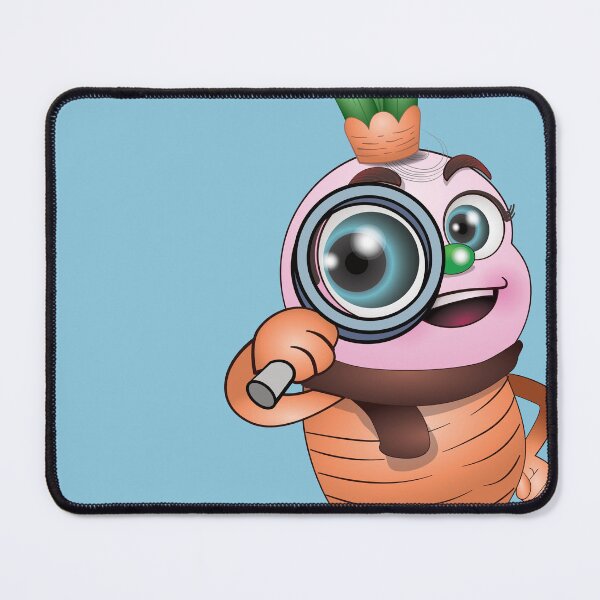 Item preview, Explorer radish cartoon designed and sold by Brain2Hands.