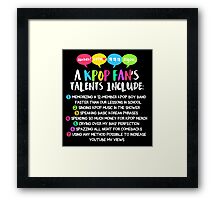 "A KPOP FAN'S TALENTS" Spiral Notebooks by skeletonvenus | Redbubble