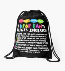 Die Talente eines KPOP-Fans Turnbeutel