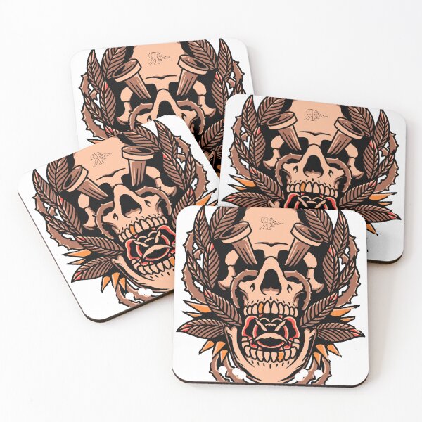 Item preview, ROGUE ROSE SKULL TATTOO GRAFFITI designed and sold by Rogueclothes.