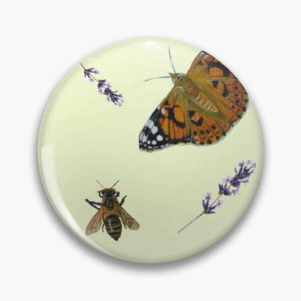 Item preview, Bees and Butterflies designed and sold by Terri Pollock.