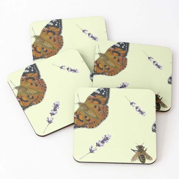 Item preview, Bees and Butterflies designed and sold by Terri Pollock.