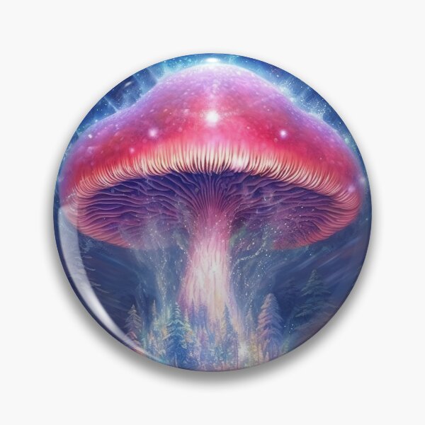 Item preview, Trippy Mushrooms #2 designed and sold by mushroomartshop.