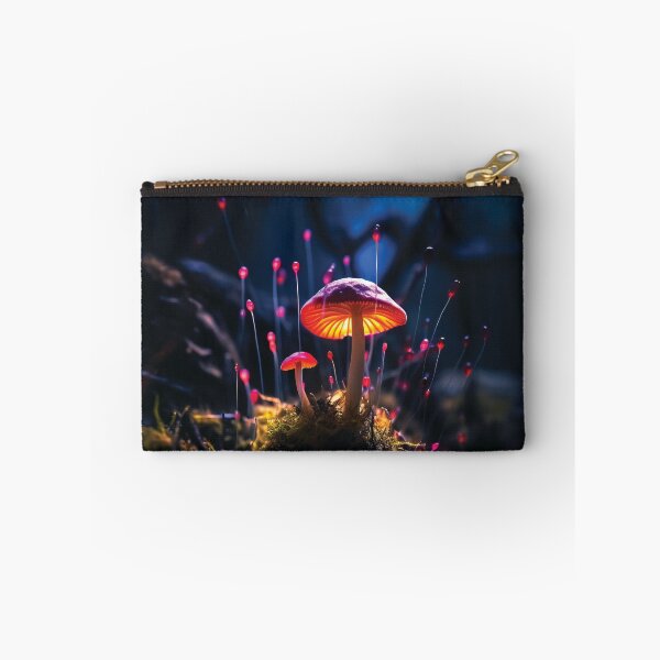 Item preview, Iridescent Mushrooms in the Forest designed and sold by AdrianGrosu.