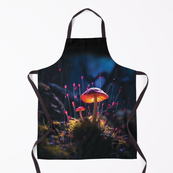 Item preview, Iridescent Mushrooms in the Forest designed and sold by AdrianGrosu.