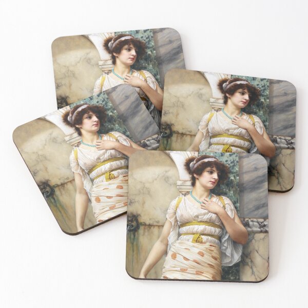 Item preview, At the Fountain | J.W. Godward designed and sold by LaMadeleine.