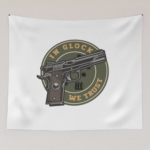Item preview, In Glock We Trust  designed and sold by IGOOR.