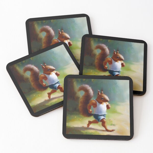 Item preview, Squirrel Running designed and sold by CrankyOldDude.