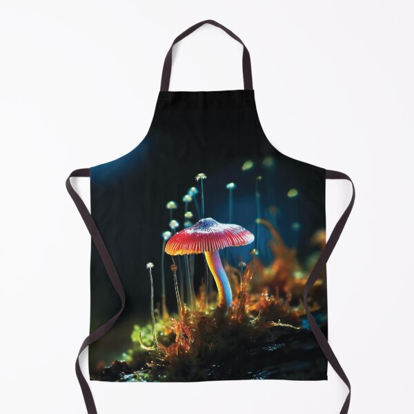 Item preview, Iridescent Mushrooms in the Forest designed and sold by AdrianGrosu.