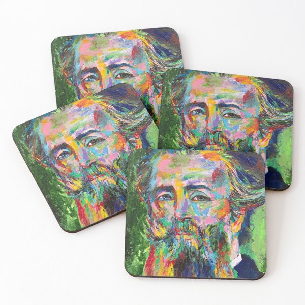 Item preview, HERMAN MELVILLE acrylic portrait .1 designed and sold by lautir.