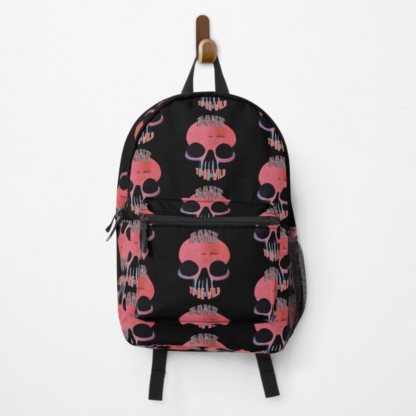 Item preview, Bone to be Wild Funny Bone Pun Skull Skeleton Retro designed and sold by Bug & Brush.