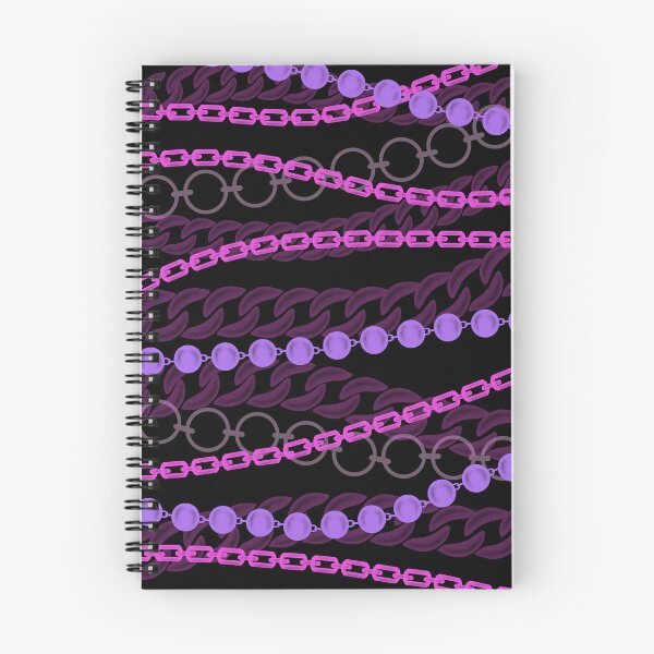 Item preview, Chains Pattern Purple designed and sold by Katie Atkin.