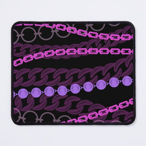 Item preview, Chains Pattern Purple designed and sold by Katie Atkin.