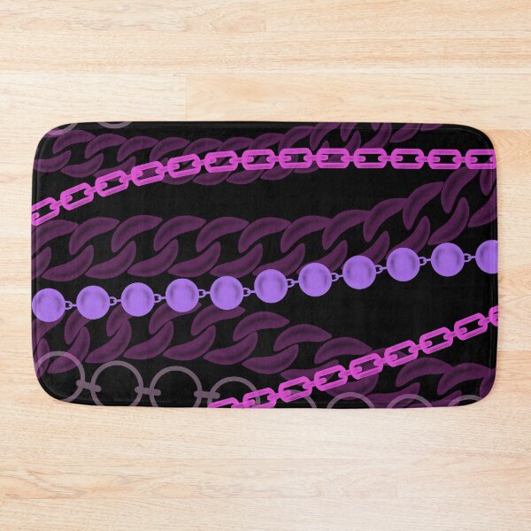 Item preview, Chains Pattern Purple designed and sold by Katie Atkin.