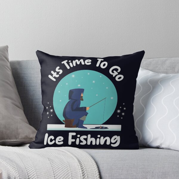 Item preview, Its Time To Go Ice Fishing Gift Idea For Fishing Lovers And Outdoors Enthusiasts designed and sold by SimpleAndGreat.