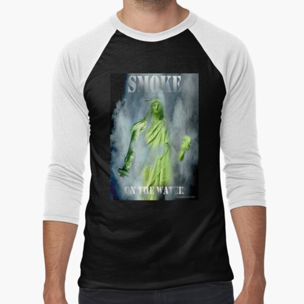 Smoke on the Water Baseball ¾ Sleeve T-Shirt