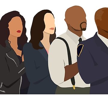 Artwork thumbnail, Brooklyn Nine Nine Team by Nicole DiCenso