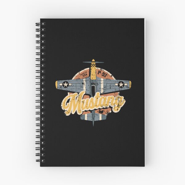 Item preview, Vintage P51 Mustang USAAF WW2 Fighter Plane designed and sold by SilverfireArt.