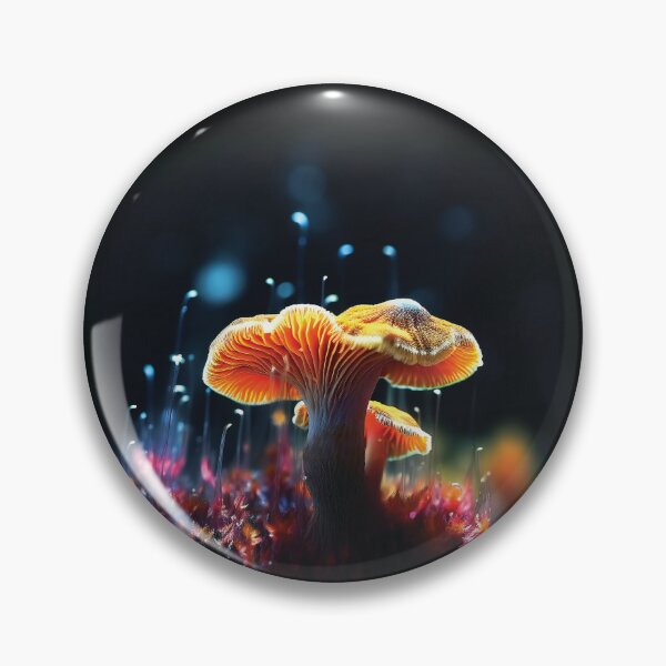 Item preview, Irridescent Mushrooms in the Forest designed and sold by AdrianGrosu.