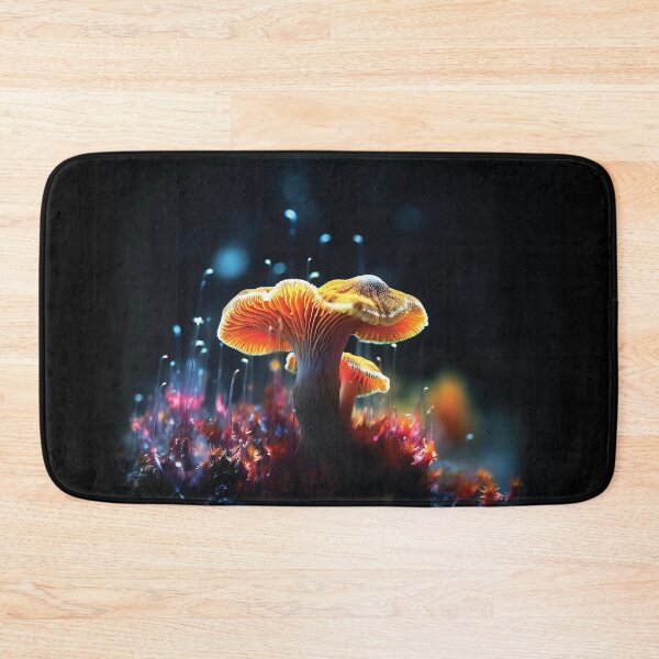 Item preview, Irridescent Mushrooms in the Forest designed and sold by AdrianGrosu.