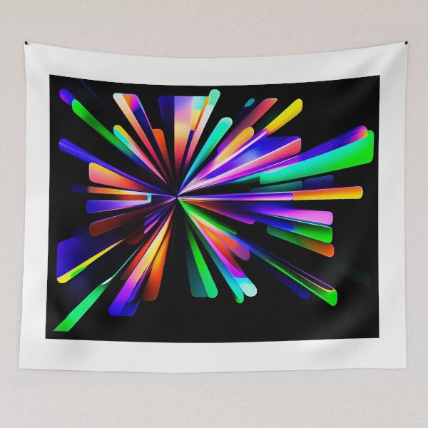 Item preview, Colorful abstract tunnel effect. designed and sold by LoboJC.