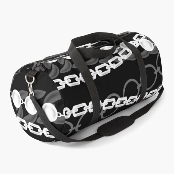Item preview, Chains Pattern Black and White designed and sold by Katie Atkin.