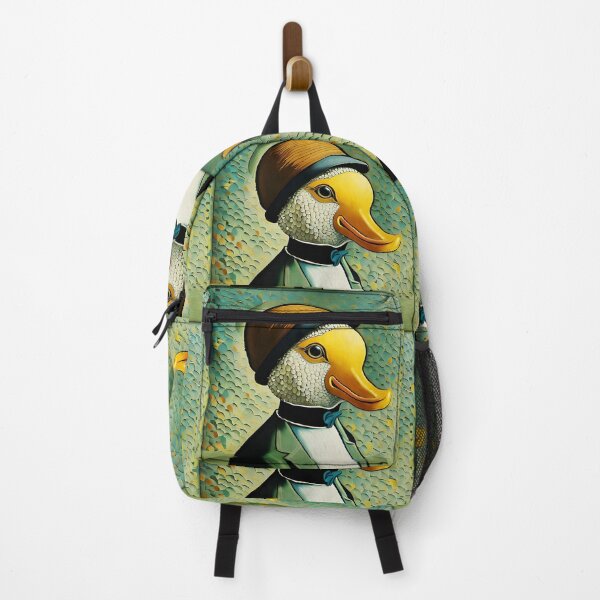 Item preview, Wings of Charm: Suave Gentleman Duck Print designed and sold by Neo-Figur3.