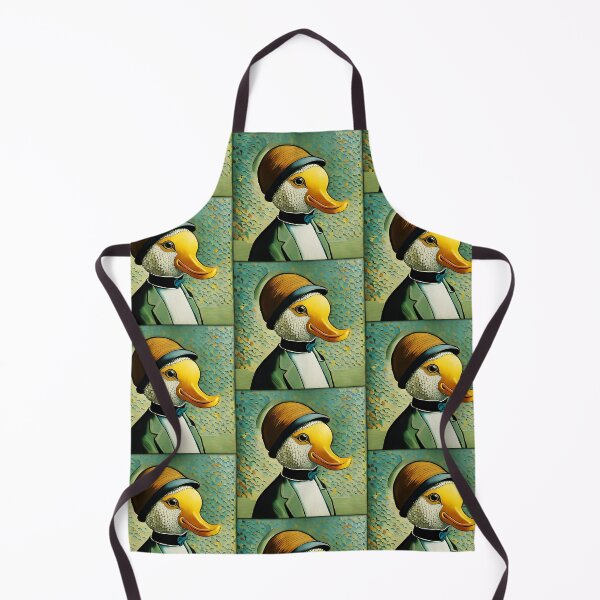 Item preview, Wings of Charm: Suave Gentleman Duck Print designed and sold by Neo-Figur3.