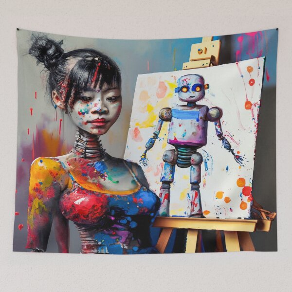 Item preview, Robot Artists V1 designed and sold by drawbey.