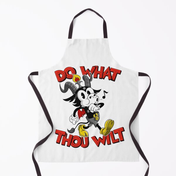 Item preview, Do What Thou Wilt Baphomet 30s Cartoon Occult Esotericism designed and sold by Bozo-Jordan-Ar.