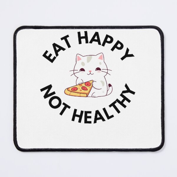 Item preview, eat happy not healthy designed and sold by VATAMAN-2.