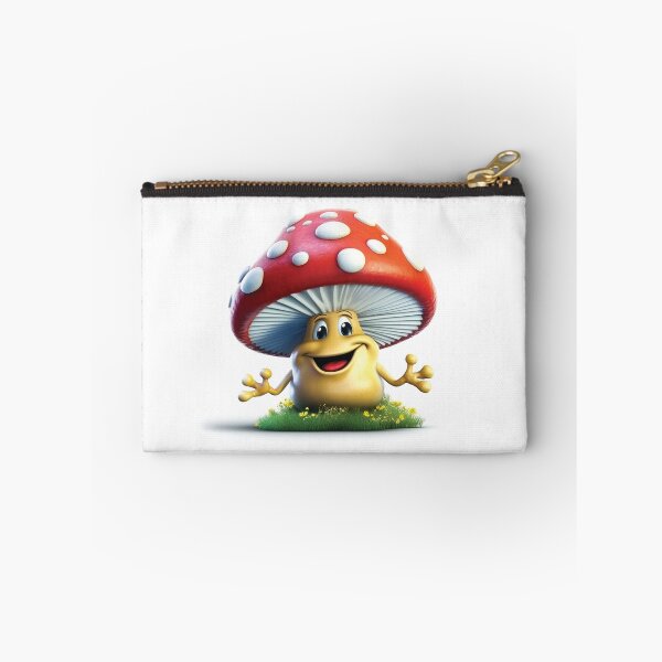 Item preview, Laughing Funny Cartoon Mushroom designed and sold by AdrianGrosu.