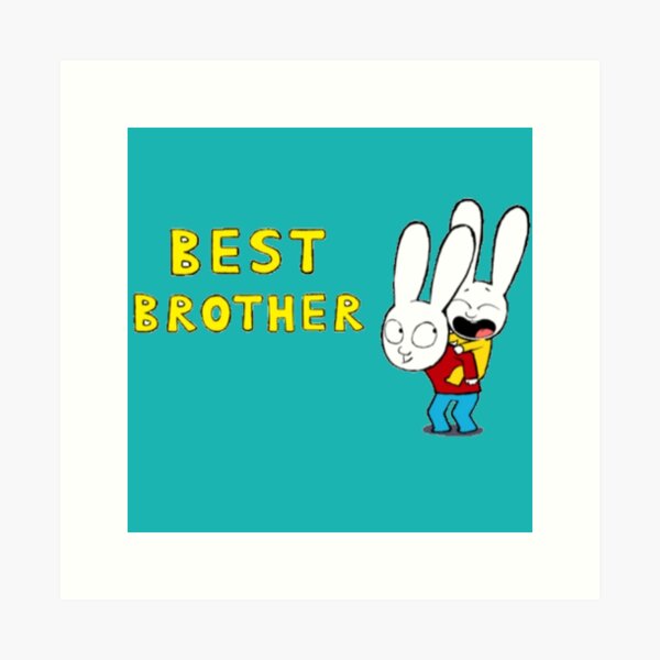 cool simon super lapin Impression artistique
