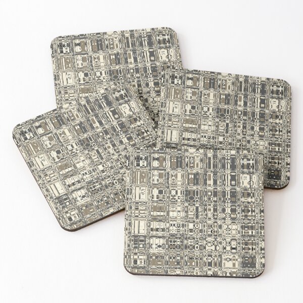 Item preview, Artistic and Creative Abstract Square and Tile Intricate Design Pattern designed and sold by Trevor Hirst.