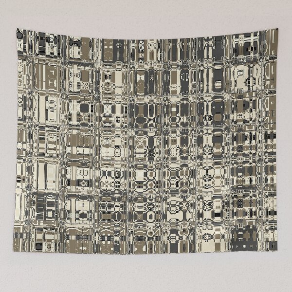 Item preview, Artistic and Creative Abstract Square and Tile Intricate Design Pattern designed and sold by Trevor Hirst.