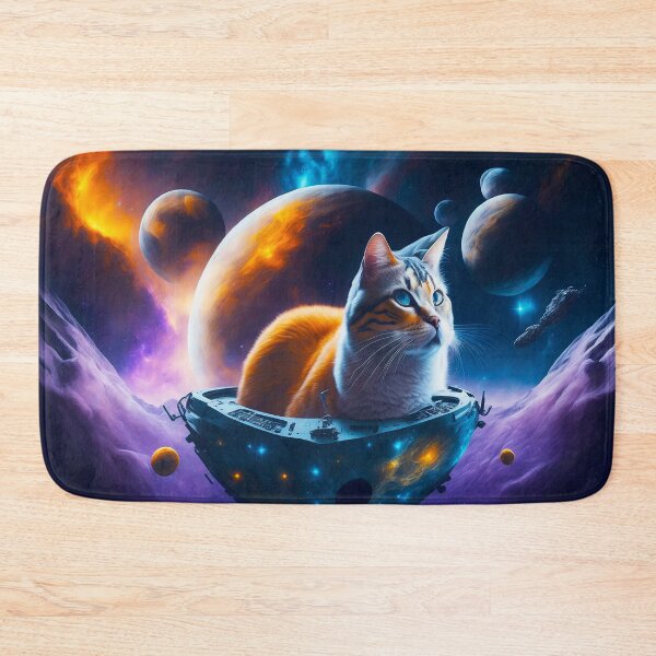 Item preview, Space cat puzzle designed and sold by ZenStickConcept.