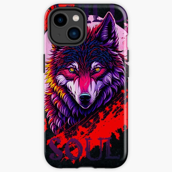 Lone Alpha Wolf iPhone Tough Case