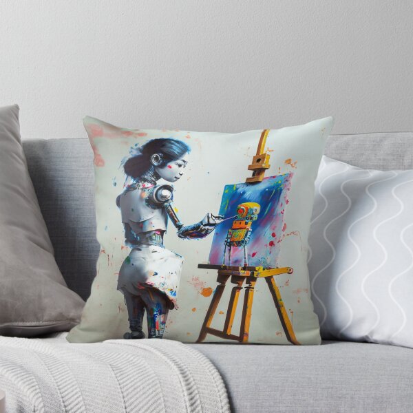 Aperçu de l'œuvre Robots Artistes V5 créée et vendue par drawbey.