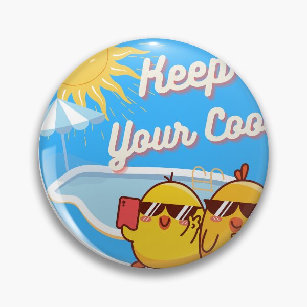 Item preview, Keep Your Cool  designed and sold by ChibiCollectors.