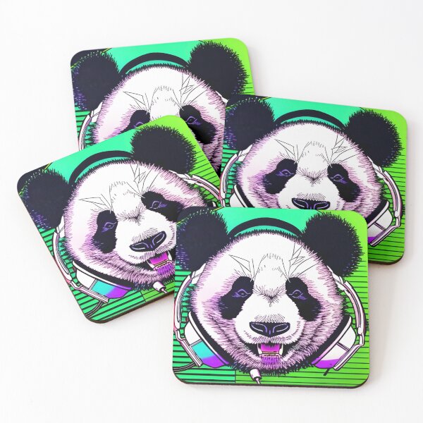 Item preview, Panda listen music designed and sold by MoliShop.