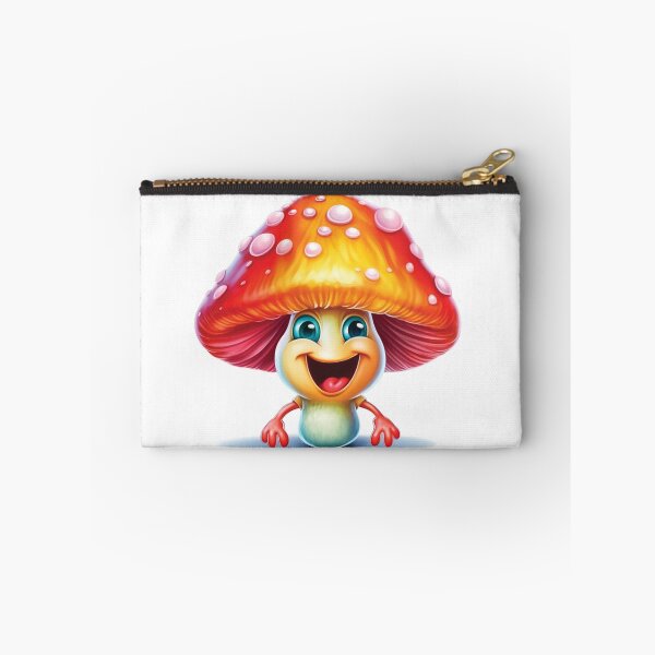 Item preview, Laughing Funny Cartoon Mushroom designed and sold by AdrianGrosu.