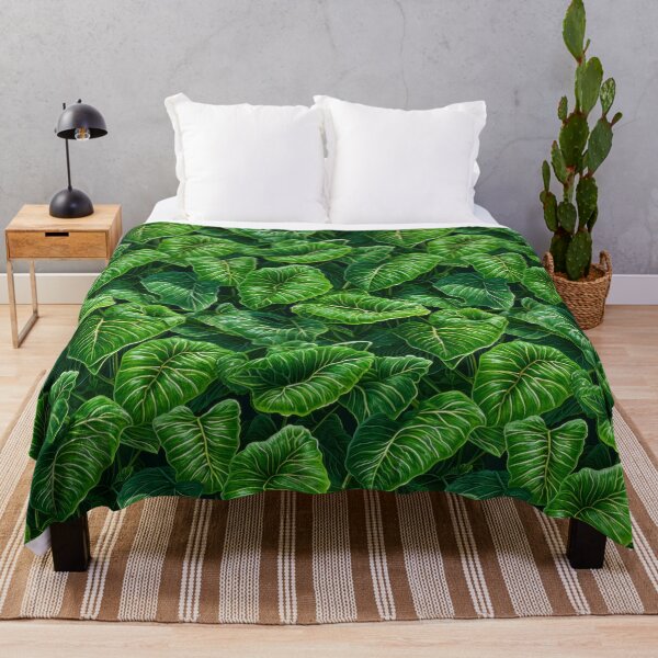 Item preview, Giant Taro - Alocasia Macrorrhizos Seamless Pattern - Vertical Garden Collection designed and sold by Maixibilionoxis.