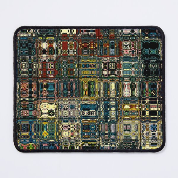 Item preview, Colorful Artistic and Creative Abstract Square and Tile Intricate Design Pattern designed and sold by Trevor Hirst.