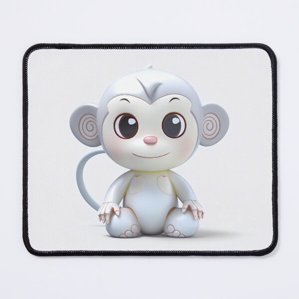 Item preview, silver chibi monkey designed and sold by robertosurace93.