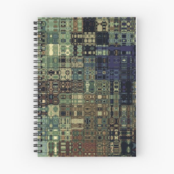 Item preview, Artistic and Creative Abstract Square and Tile Intricate Design Pattern in Green designed and sold by Trevor Hirst.
