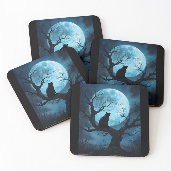 Item preview, Cat and the Moon designed and sold by Adam Arts.