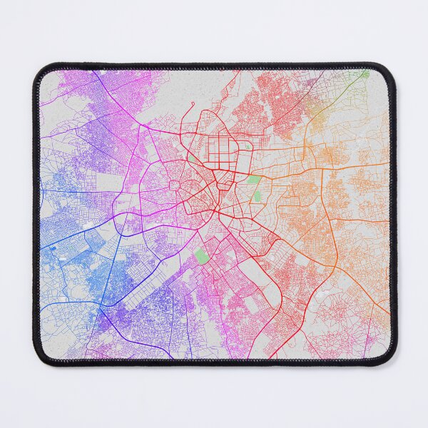 Item preview, Kano City Map of Nigeria - Colorful designed and sold by deMAP.
