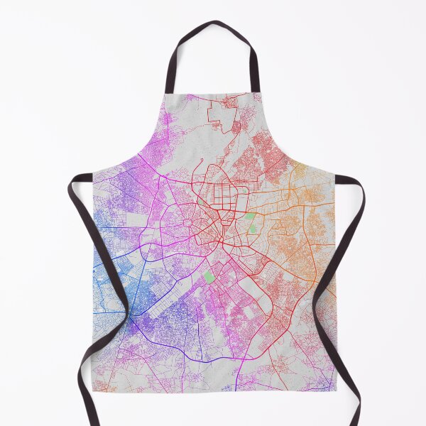 Item preview, Kano City Map of Nigeria - Colorful designed and sold by deMAP.