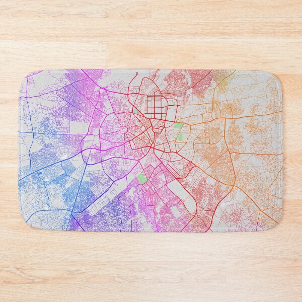 Item preview, Kano City Map of Nigeria - Colorful designed and sold by deMAP.