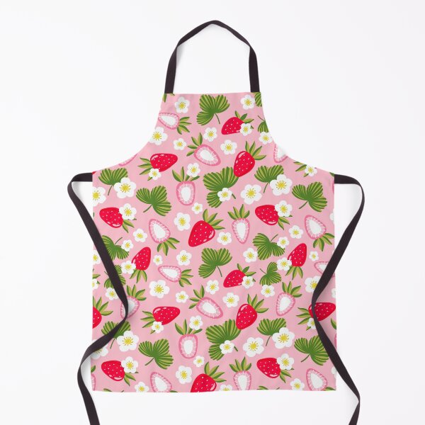 Item preview, Cute Pink Strawberry Pattern Design designed and sold by Betterloveart.